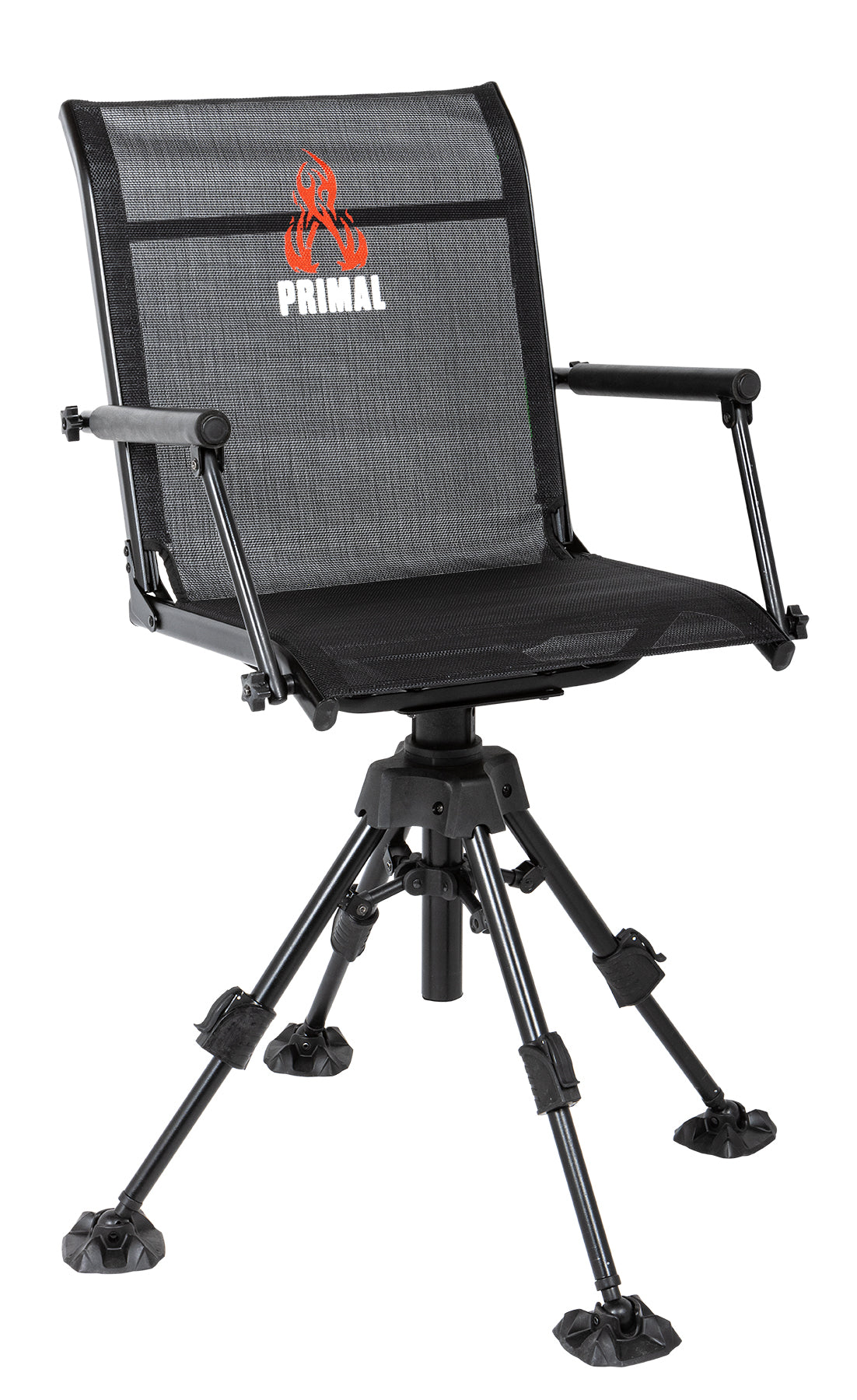 Primal Outdoors Silent Swivel Fold-Up Hunting Chair